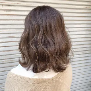 ミディアム hair make belle所属・國生 香織のヘアスタイル