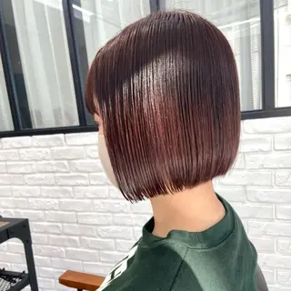 ショート カラー パーマ ヘアアレンジ メンズ キッズ ネイル マツエク・マツパ アイブロウ 横浜Bob美容師🤎 ERINAのヘアスタイル