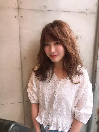 ロング カラー ✨縮毛矯正/髪質改善 錦糸町/松坂拓馬のヘアスタイル