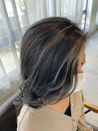 ロング カラー ∮フェードスタイル∮ 加藤嘉陛のヘアスタイル