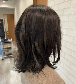 ミディアム カラー 🐤 ゆい🐓のヘアスタイル