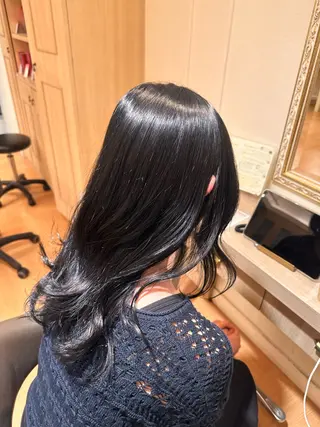 セミロング 【yuni】 コタロウのヘアスタイル