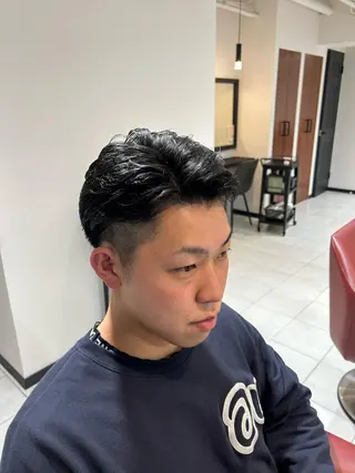 ショート メンズ メンズパーマ/カラー /須藤　大貴のヘアスタイル