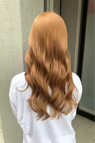 ロング カラー ブリーチ指名 No.1🦋KOKIのヘアスタイル