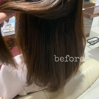 セミロング 黒田 優衣のヘアスタイル