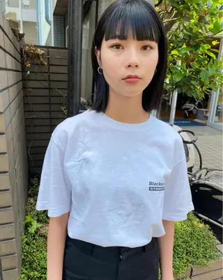 ミディアム Pia ツボイ ケイタのヘアスタイル