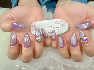 ミディアム Mika nail salon 鶯谷のネイルデザイン