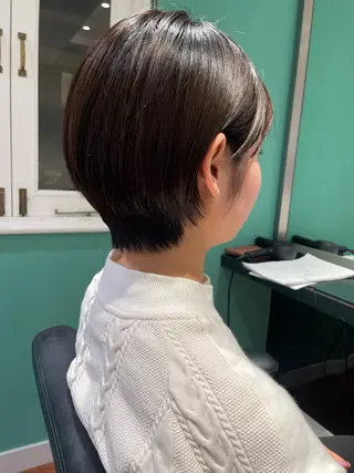 ショート ボブ ホノカのヘアスタイル