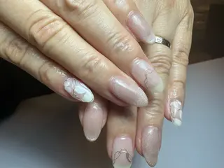 セミロング shandy nailのネイルデザイン