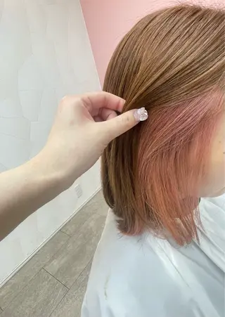 カラー 松本 ゆまのヘアスタイル