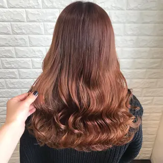 ロング 烏丸韓国ヘア🇰🇷 ayaka🎀のヘアスタイル
