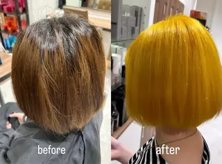 カラー きくち ゆうたのヘアスタイル