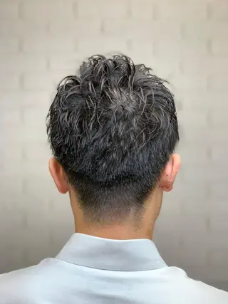 ミディアム 田中 心のヘアスタイル