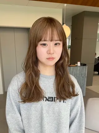 カラー カラーモデル 🪐Sena⭐️のヘアスタイル