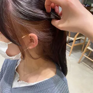 ロング カラー fumi🪞血色感 アップ艶カラーのヘアスタイル