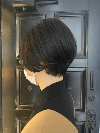 ショート 丸みボブ　ショート ｍａｎａｍｉのヘアスタイル