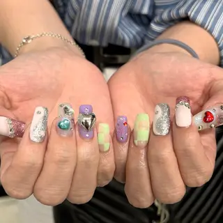 ネイル MODA MANAMIᵕ̈のネイルデザイン