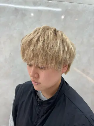 ショート カラー メンズ himari/縮毛 矯正/熊谷のヘアスタイル