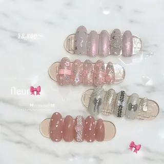 ネイル lili.nail y2k/長さ出しのネイルデザイン