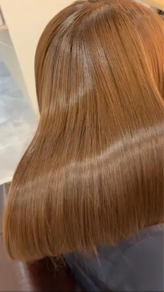 カラー ヘアアレンジ キッズ 横浜関内髪質改善 re:Magoのヘアスタイル