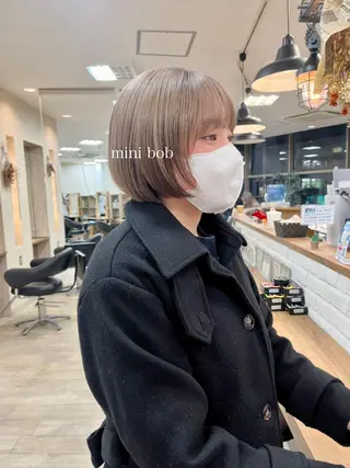 ショート カラー 初めてのショート お任せください✂️のヘアスタイル