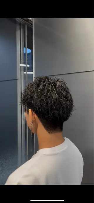 パーマ メンズ 🌹艶カラー🌹/ 👼パーマの髪様👼のヘアスタイル