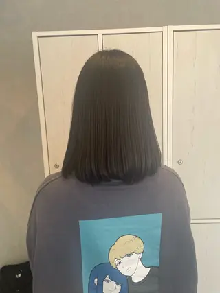 カラー 小西 優萌のヘアスタイル