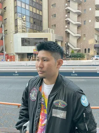 ショート メンズ 💈メンズパーマ💈 ナカザワ リョウのヘアスタイル