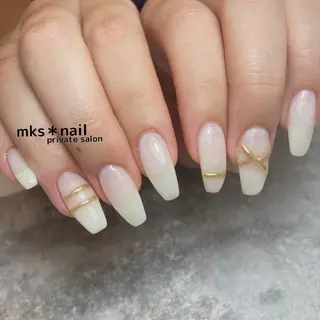 ネイル mks＊nail //  枚方長尾のネイルデザイン