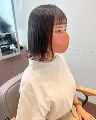 ショート パーマ 片岡 由依のヘアスタイル