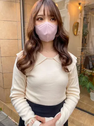 ロング カラー ブリーチ特化🌺★ あや🌵のヘアスタイル