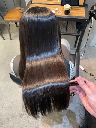 ロング パーマ 高山🐬髪質改善 池袋で縮毛矯正のヘアスタイル