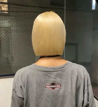 ミディアム 河坂 昌恵のヘアスタイル