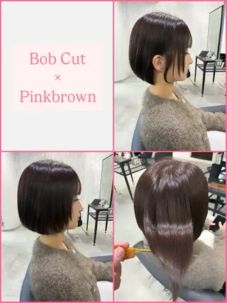 ショート Zina 蓮/博多 /艶髪/髪質改善特化のヘアスタイル