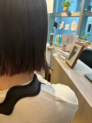 ショート カラー 池田理紗/ bob/メンズカットのヘアスタイル