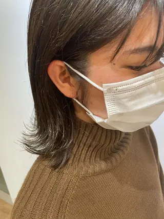 ミディアム C’LD hair produce /シールドヘア所属・モテ髪/ボブ/ショー ト/アダチフウトのヘアスタイル