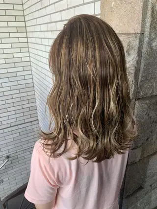 ミディアム カラー オージュアソムリエ DAIKI⭐️のヘアスタイル