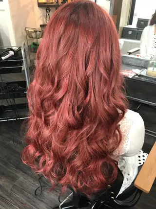 ロング カラー WEST OLAND 安藤のヘアスタイル