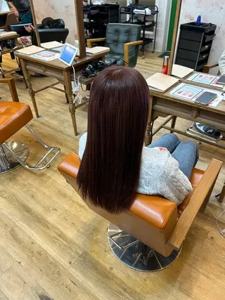 ロング ✨縮毛矯正✨艶髪✨️ 髪質改善✨鴻巣✨️のヘアスタイル