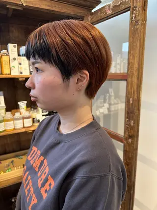 ショート 小野江 祐李のヘアスタイル
