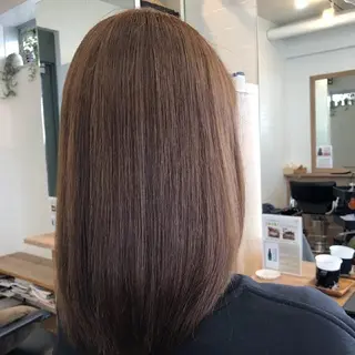 ミディアム 【うねり・広がり専門 】⭕イトムラのヘアスタイル