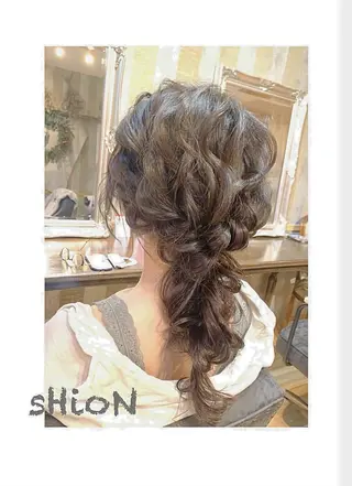 ヘアアレンジ sHioN髪質改善 美髪矯正／ヘア着付けのヘアスタイル