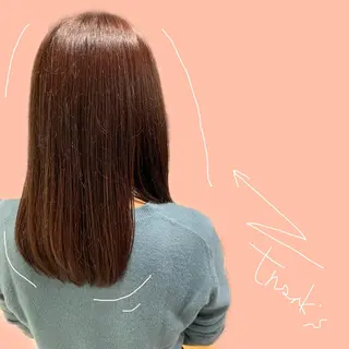 セミロング カラー 🫧 みゆ🫧のヘアスタイル