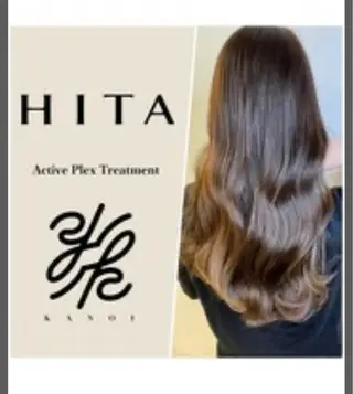 ロング カラー 藤本 夢のヘアスタイル