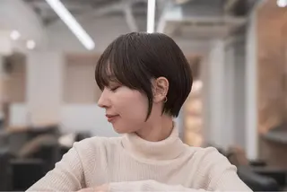 ショート 能登谷 泉稀のヘアスタイル