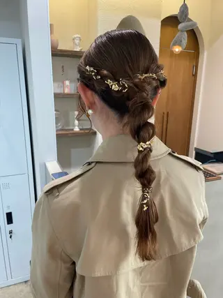 ロング ヘアアレンジ ♡kyoka /  uyu♡のヘアスタイル