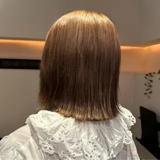 ミディアム カラー スガハラ アンナのヘアスタイル
