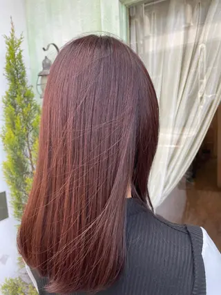 セミロング カラー BOTABIUM nanamiのヘアスタイル