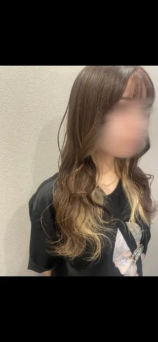 ロング ヘアアレンジ オカベ カレン💜のヘアスタイル