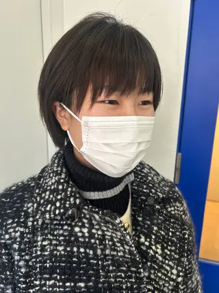 ショート カラー 久木原 ゆりのヘアスタイル